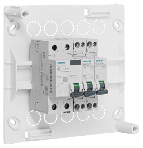 Siemens Tableautin pré-équipé 40A 30mA 10A+16A