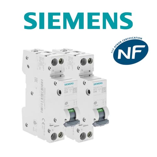 Siemens Sentron lot 2 disjoncteur 16A courbe C