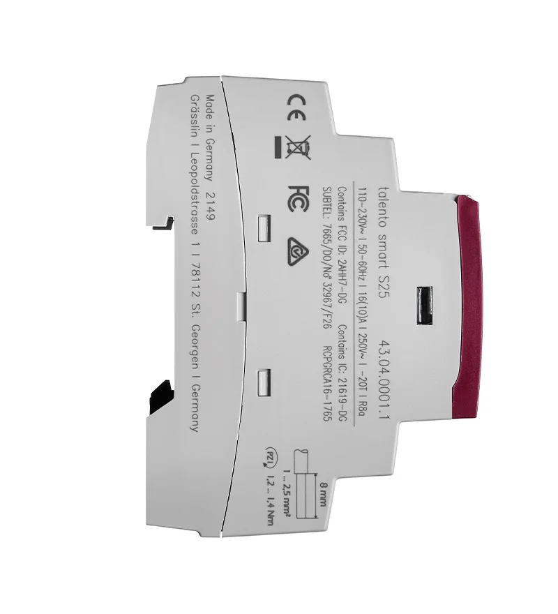 Grasslin talento smart S25 programmateur connecté rail