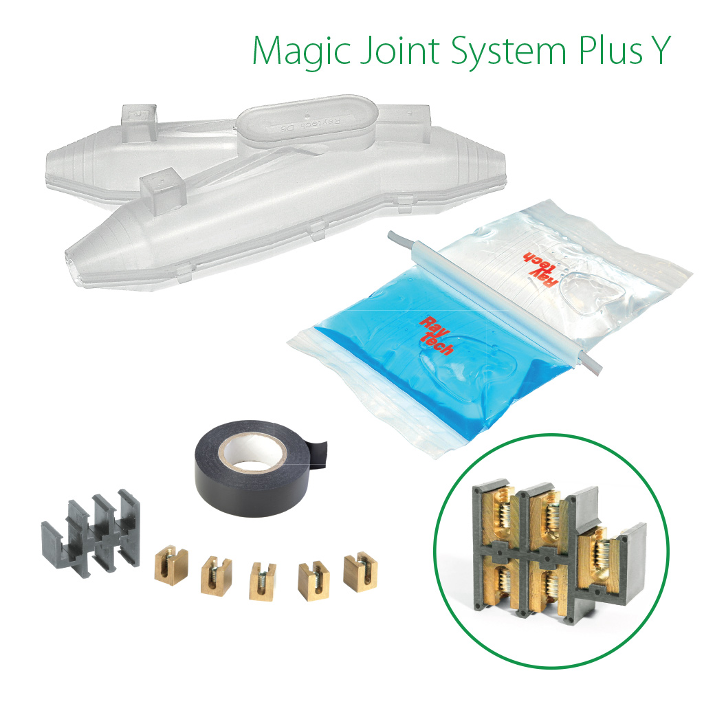 Raytech Joints Magic Joint manchon gel 1 kV réouvrable