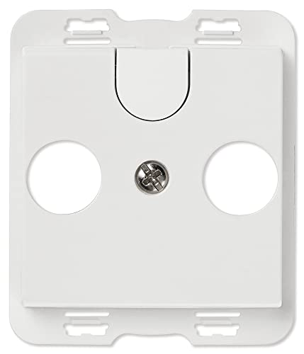 Vimar Plana 14319 adaptateur coaxial TV 2 modules blanc