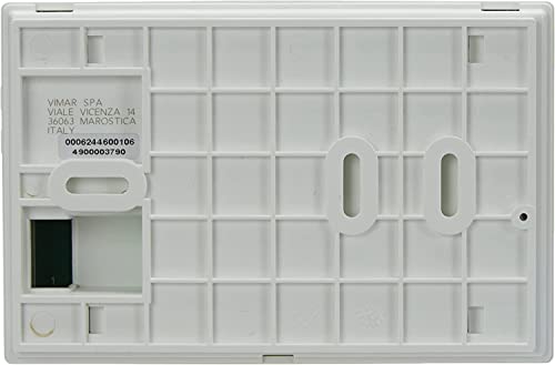 Vimar 02900.1 thermostat électronique mural piles AA