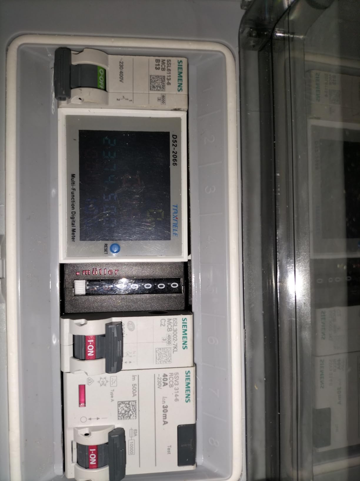 Siemens Sentron disjoncteur Ph+N 2A courbe C 4,5kA