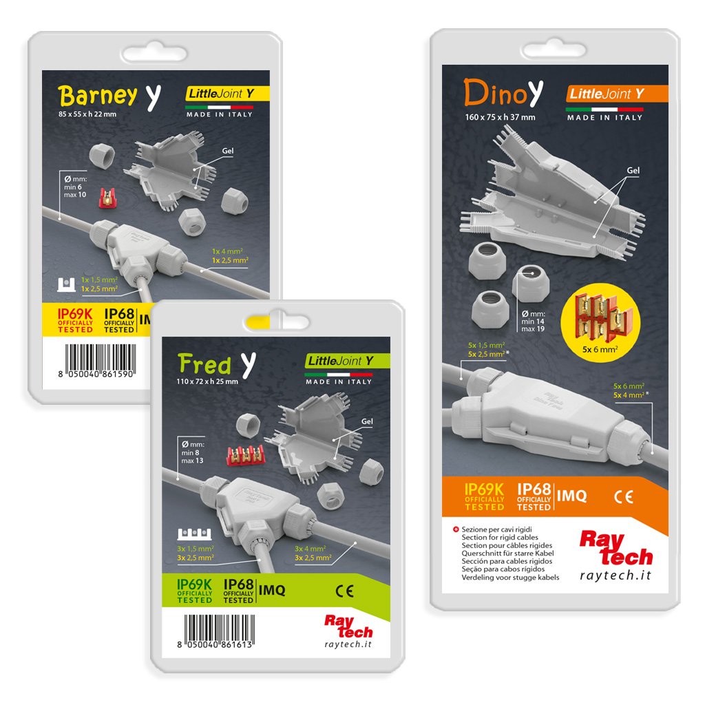 Raytech Joints Little Joint Y micro-joint gel IP68