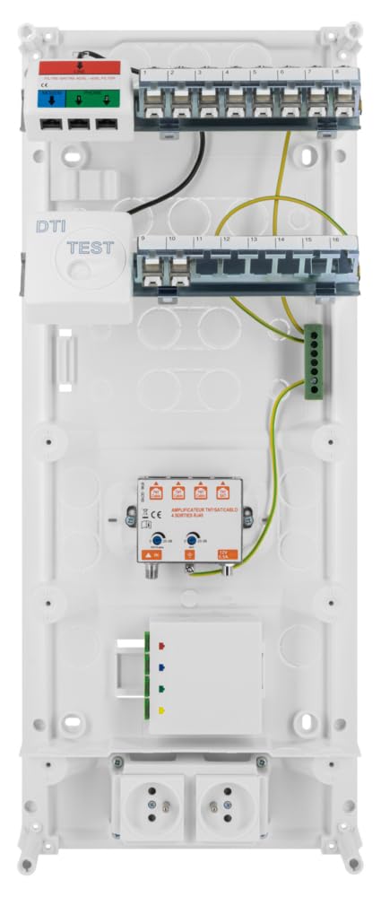 Siemens coffret grade 3 TV 10 RJ45 communication