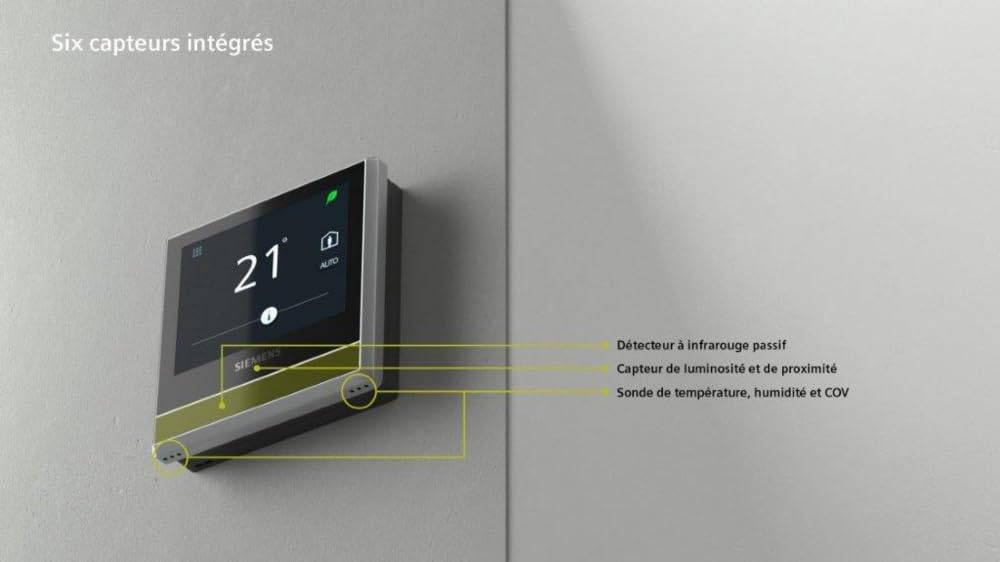 Siemens RDS110 Thermostat connecté WiFi chauffage