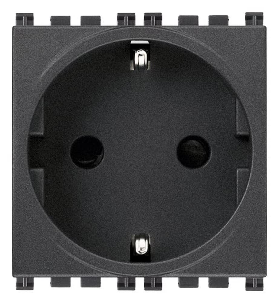 Vimar Arké 19208.FX prise allemande 16 A 2 modules gris