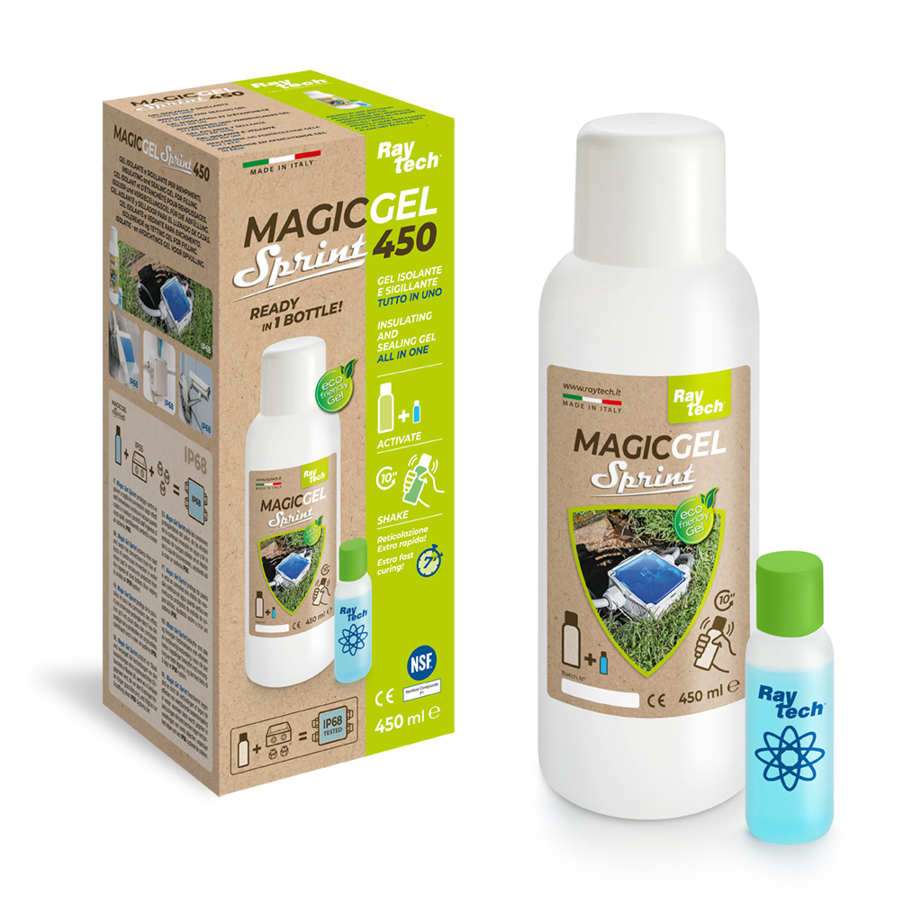 Raytech Magic Gel Sprint gel isolant électrique prise rapide