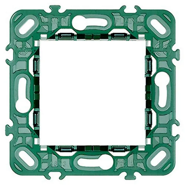 Vimar Plana 14603 support montage 2 modules sans vis 60mm