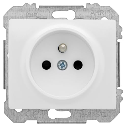 Siemens Delta Iris prise 2P+T blanc à éclipses