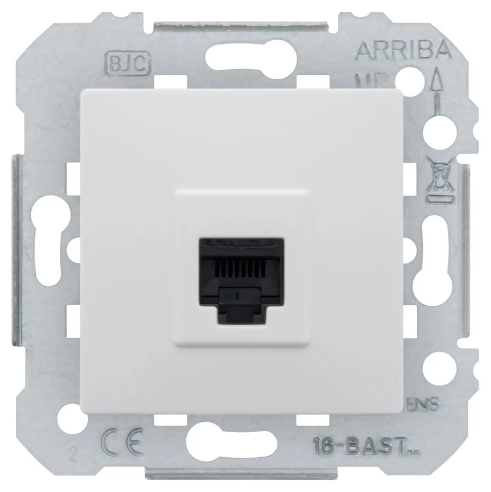 Siemens Delta Viva prise RJ45 blanc réseau