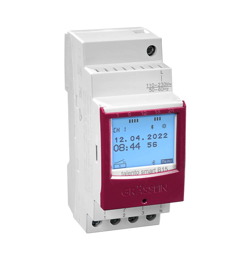 Grasslin talento smart B15 programmateur rail connecté