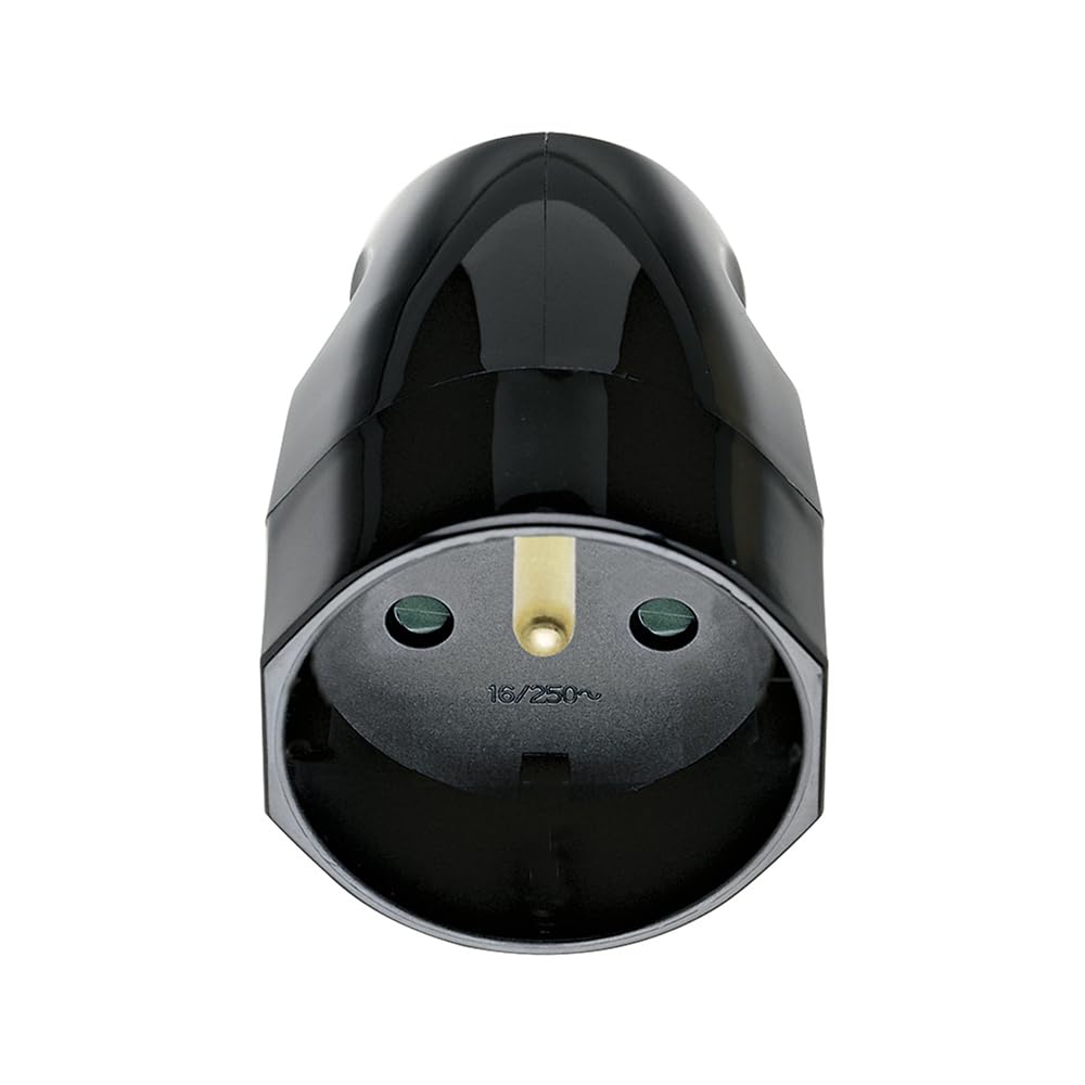 Vimar 00251 prise Sicury 2P+T 16A noir