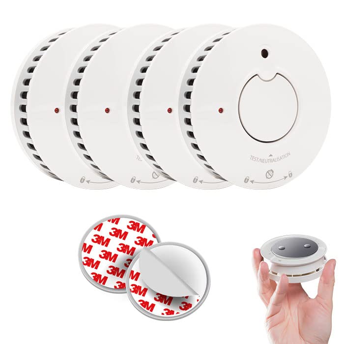 Siemens Delta Reflex détecteur fumée lot de 4 garantie 5 ans