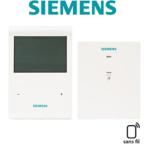 Siemens RDE100.1RFS thermostat tactile sans fil