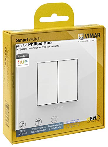 Vimar Arké 0K03906.05 interrupteur Hue blanc