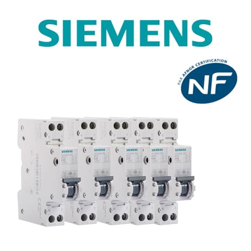 Siemens SENTRON Disjoncteur 16A Phase+Neutre Lot 5 Courbe C
