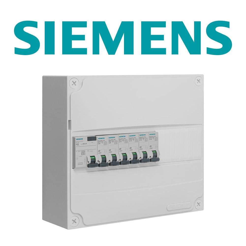 Siemens Tableau pré-équipé 1 rangée 13 modules coffret 40A 30mA