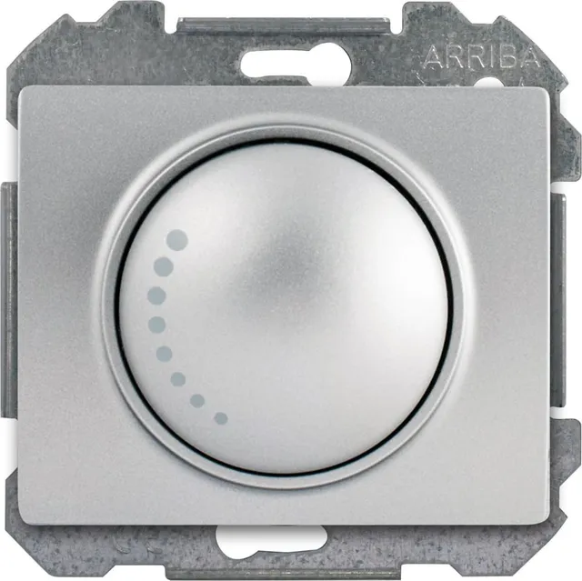 Siemens Delta Iris va-et-vient variateur 500W alu silver