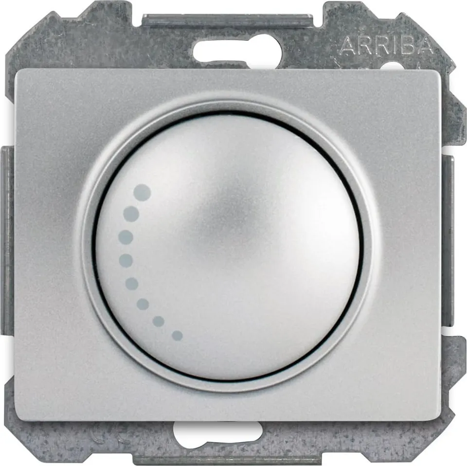 Siemens Delta Iris va-et-vient variateur 500W alu silver