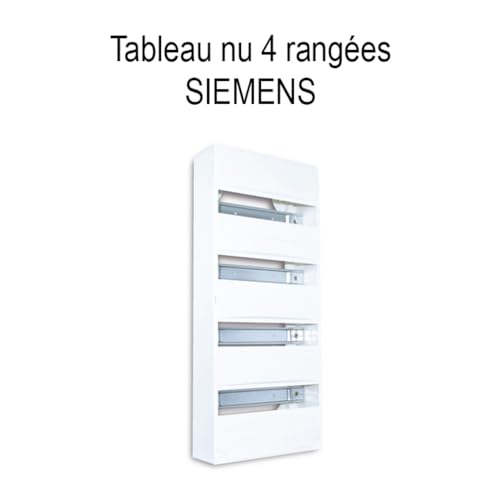 Siemens Tableau 4 rangées nu à équiper 52 modules 600mm