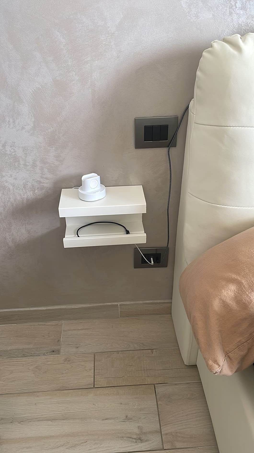Vimar Arké 19295.AC Prise USB A+C 3A 2 modules gris