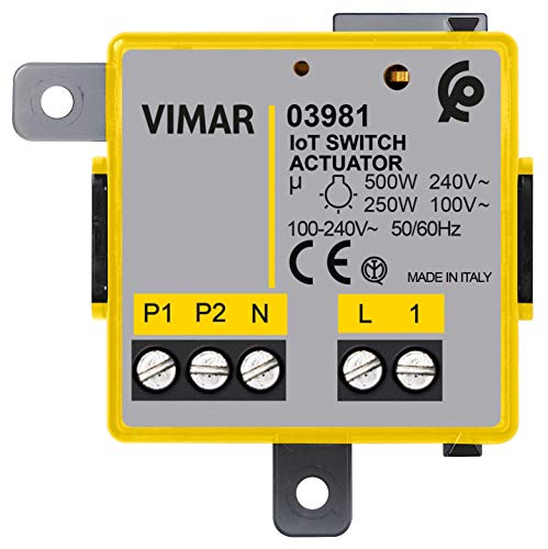 Vimar 03981 actionneur connecté Wi-Fi relais Zigbee encastré