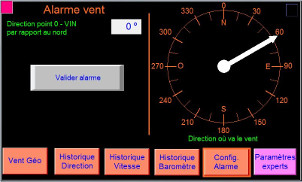 LCJ Capteurs MMI 7 pouces écran vent tactile 24V