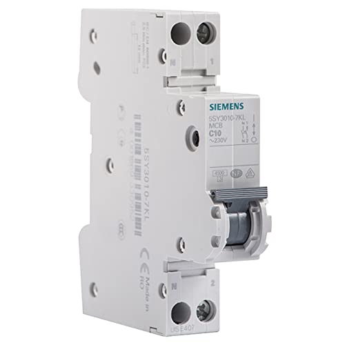 Siemens SENTRON disjoncteur 10A Ph+N courbe C 4,5 kA 230V