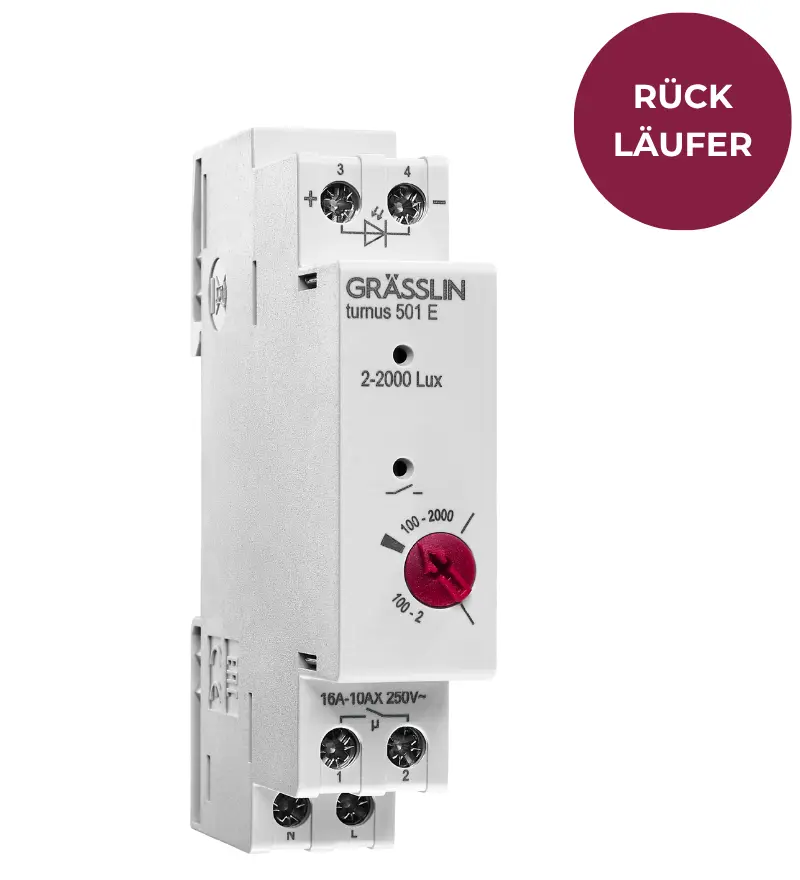 Grasslin turnus 501 E interrupteur horaire digital retour