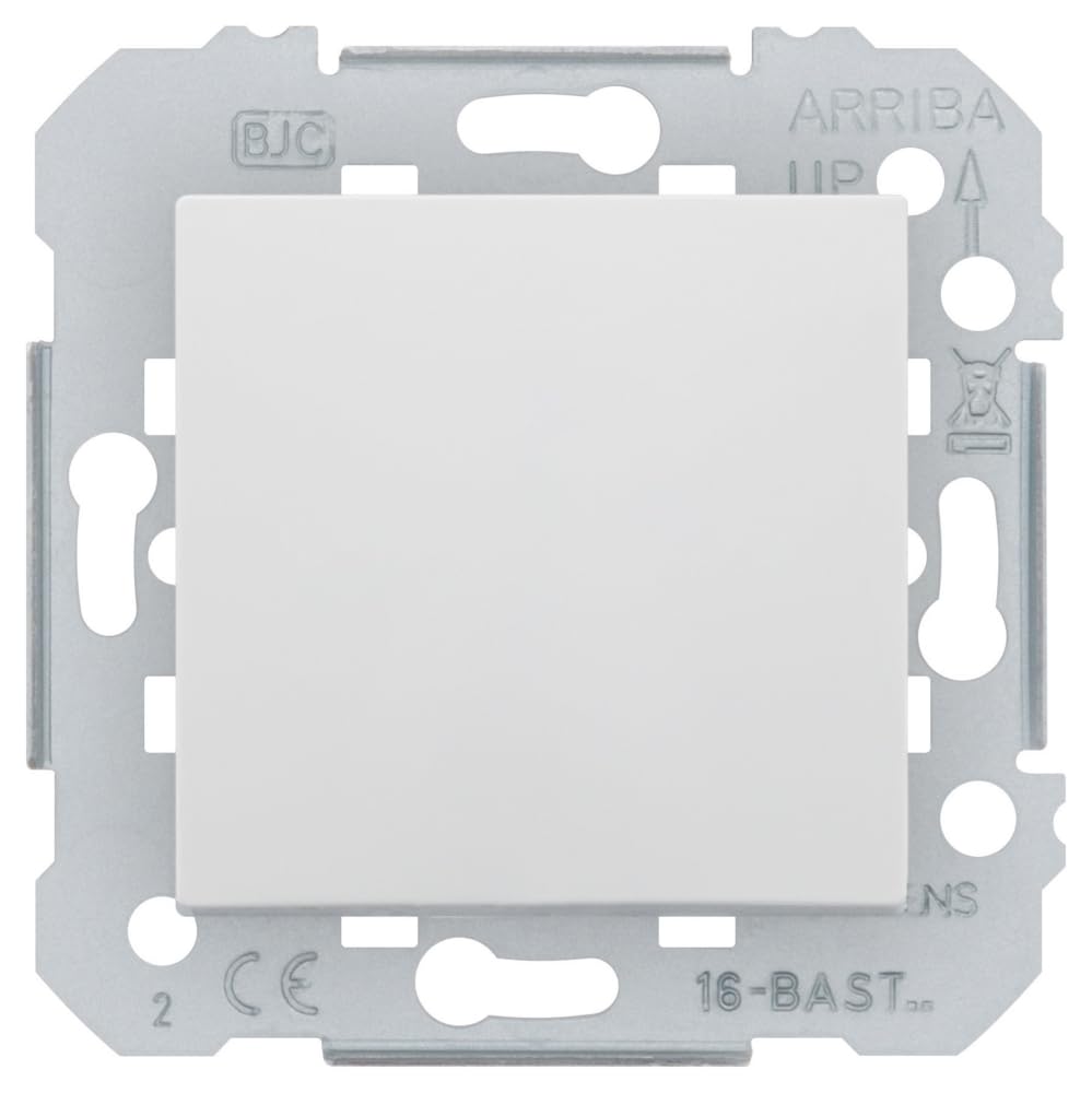 Siemens Delta Viva poussoir blanc interrupteur réversible