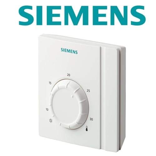 Siemens RAA21 thermostat d’ambiance mural 8-30°C 24-250V