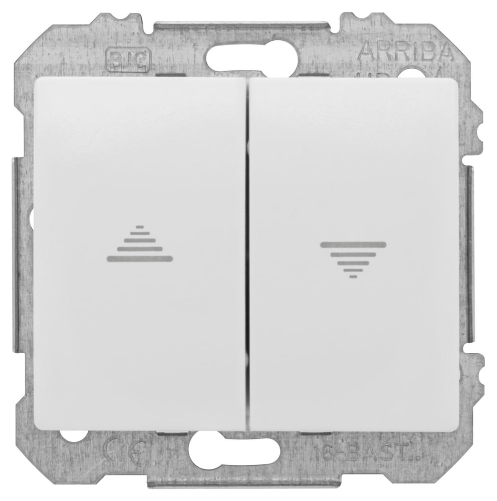 Siemens Delta Iris interrupteur volet roulant blanc