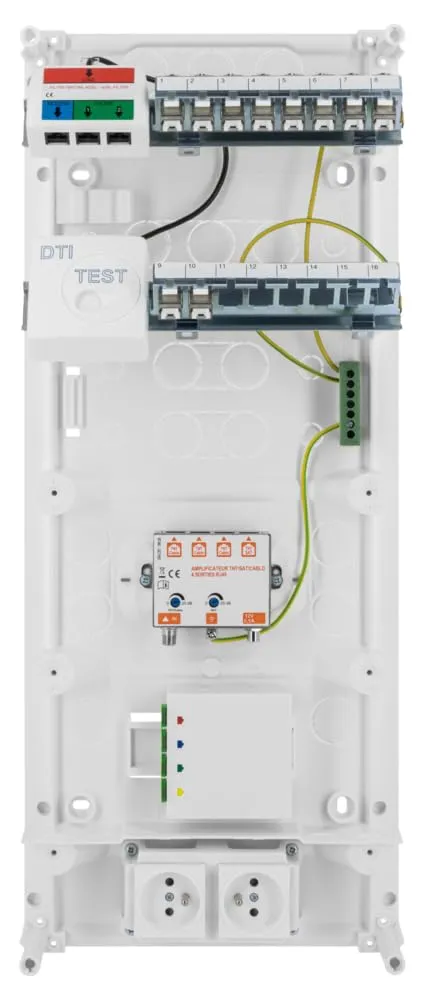 Siemens coffret grade 3 TV 10 RJ45 communication