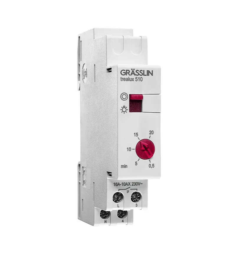 Grasslin trealux 510 interrupteur crépusculaire éclairage extérieur