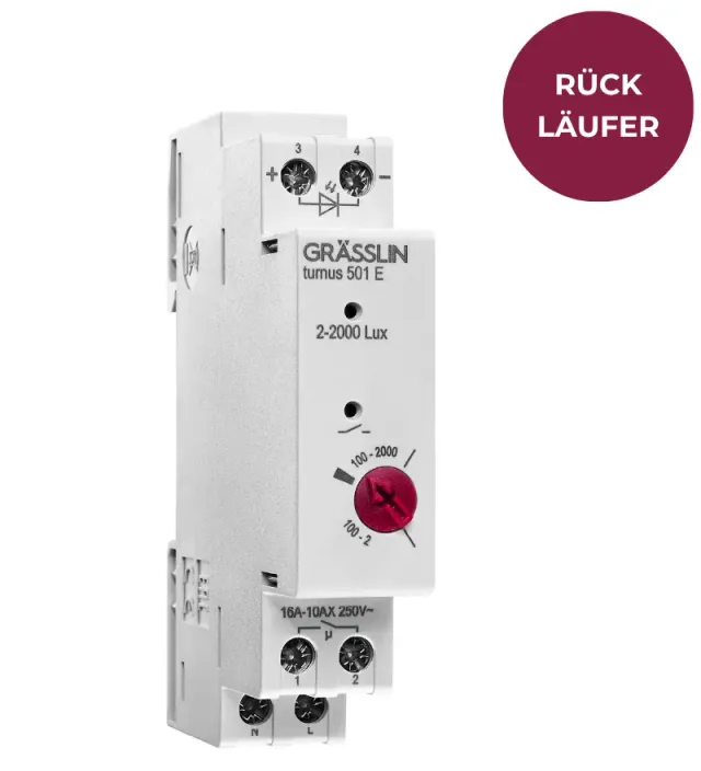 Grasslin turnus 501 E interrupteur horaire digital retour