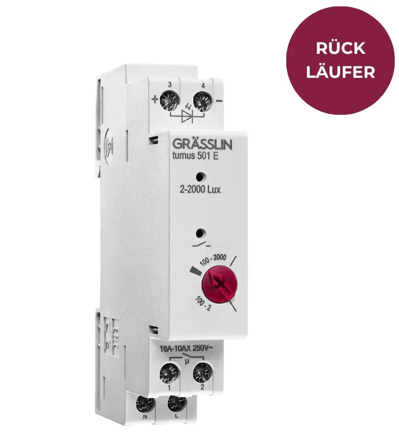 Grasslin turnus 501 E interrupteur horaire digital retour