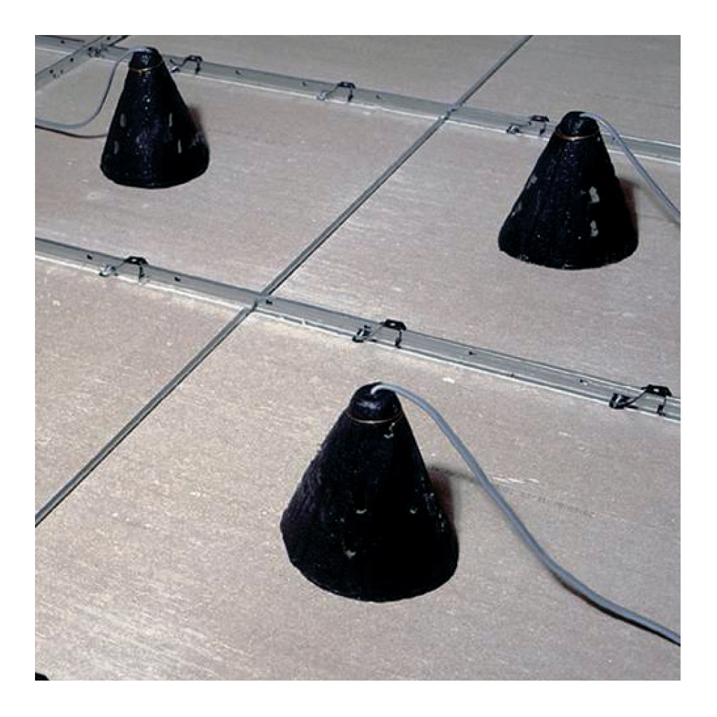 Raytech Fire stop barriers FSCF hotte coupe-feu spot fibres minérales