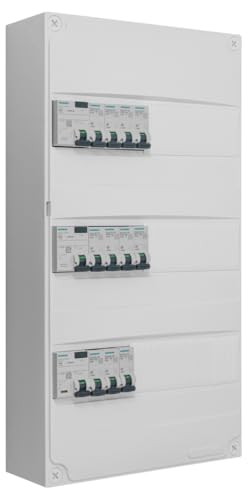 Siemens tableau 3 rangées pré-équipé 40A 63A 11 disjoncteurs
