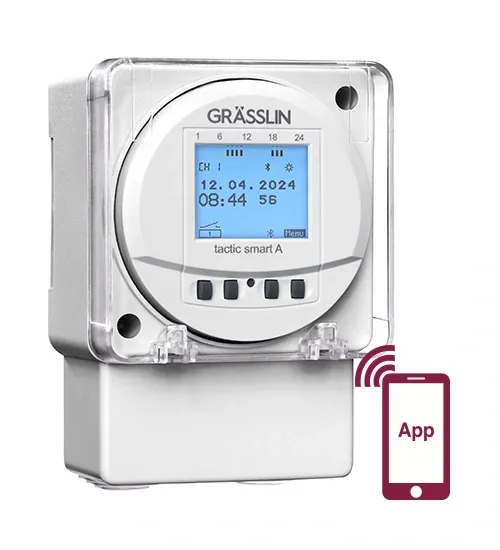 Grasslin tactic smart A programmateur connecté rail