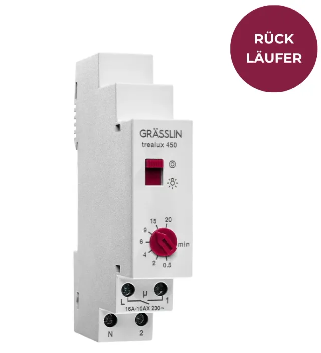 Grasslin trealux 450 interrupteur crépusculaire Rückläufer