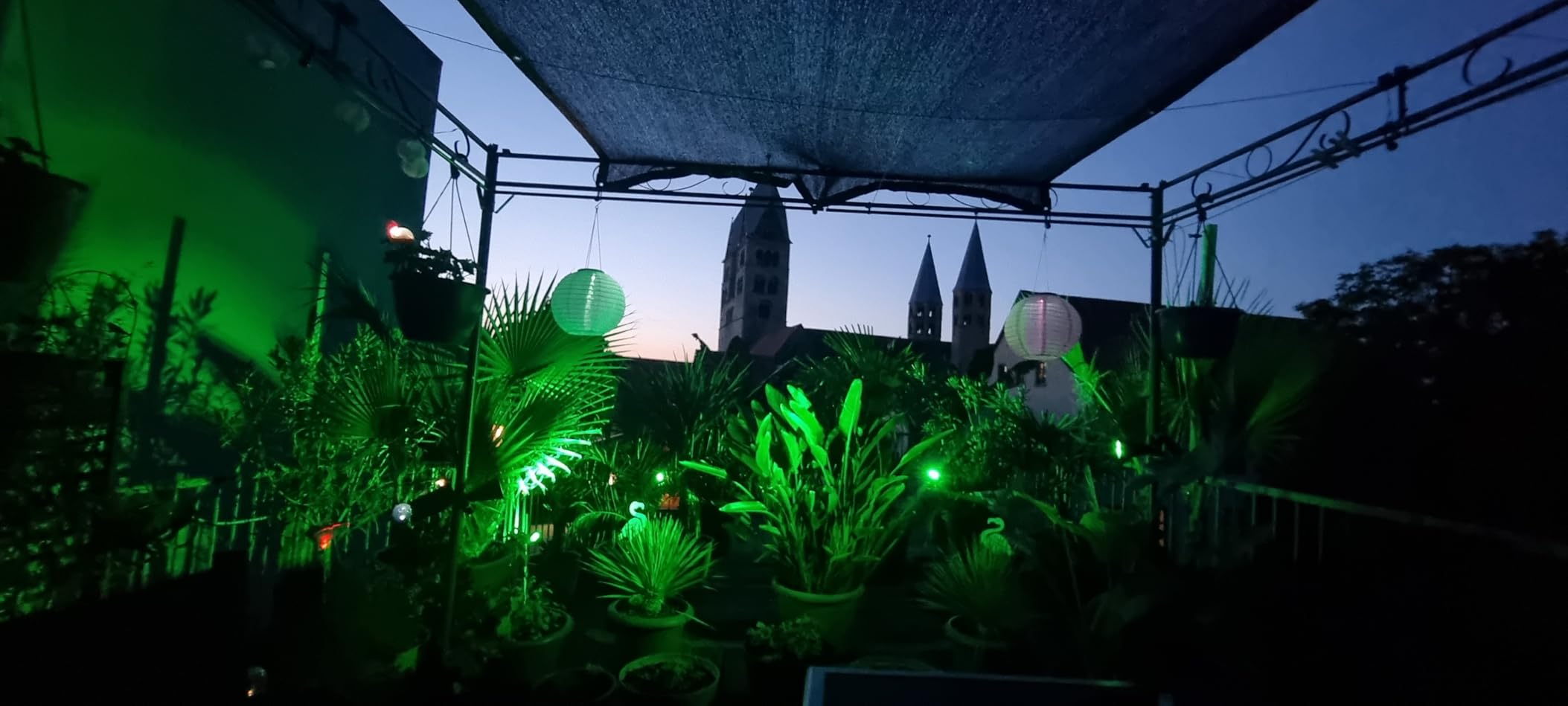 T-Sun Spot Lights spot solaire vert 4 pièces IP65