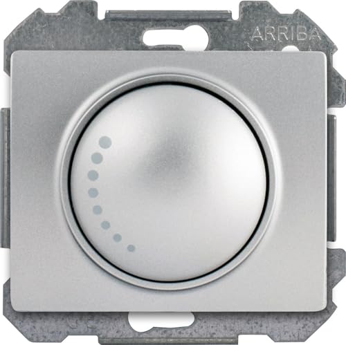 Siemens Delta Iris va-et-vient variateur 500W alu silver