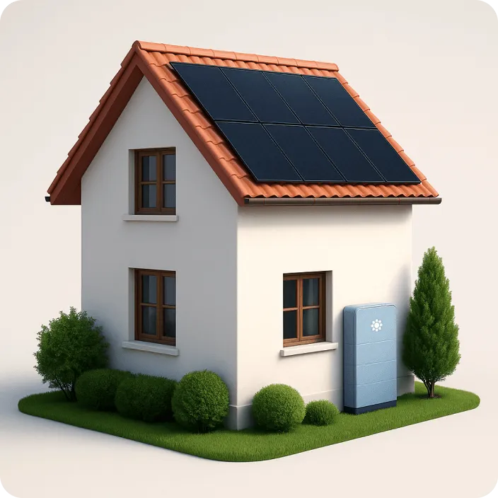 Beem Roof 5000Wc kit solaire + batterie 13,4 kWh