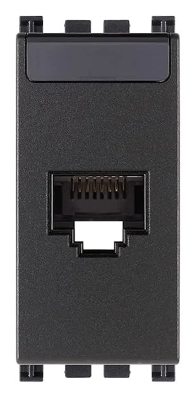 Vimar Arké 19339.13 prise RJ45 Cat6 gris 1 module