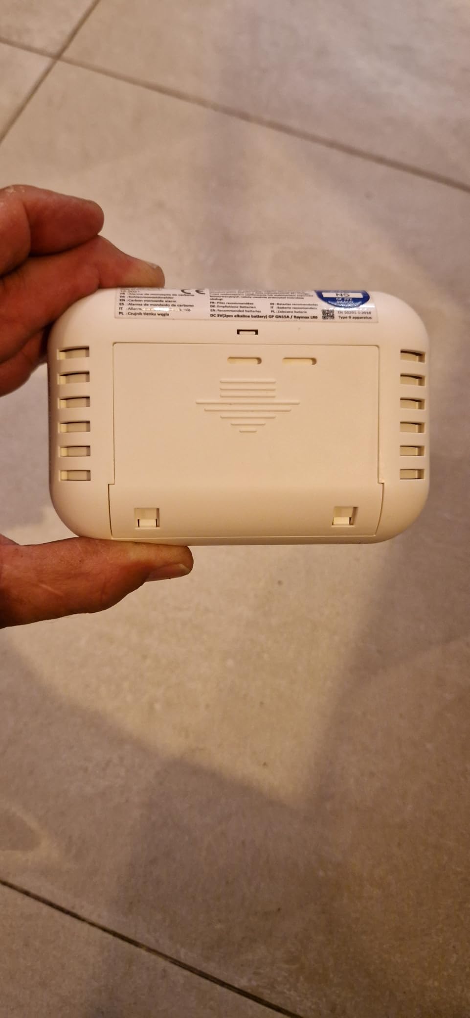 Siemens delta ONE détecteur monoxyde carbone NF 3 ans