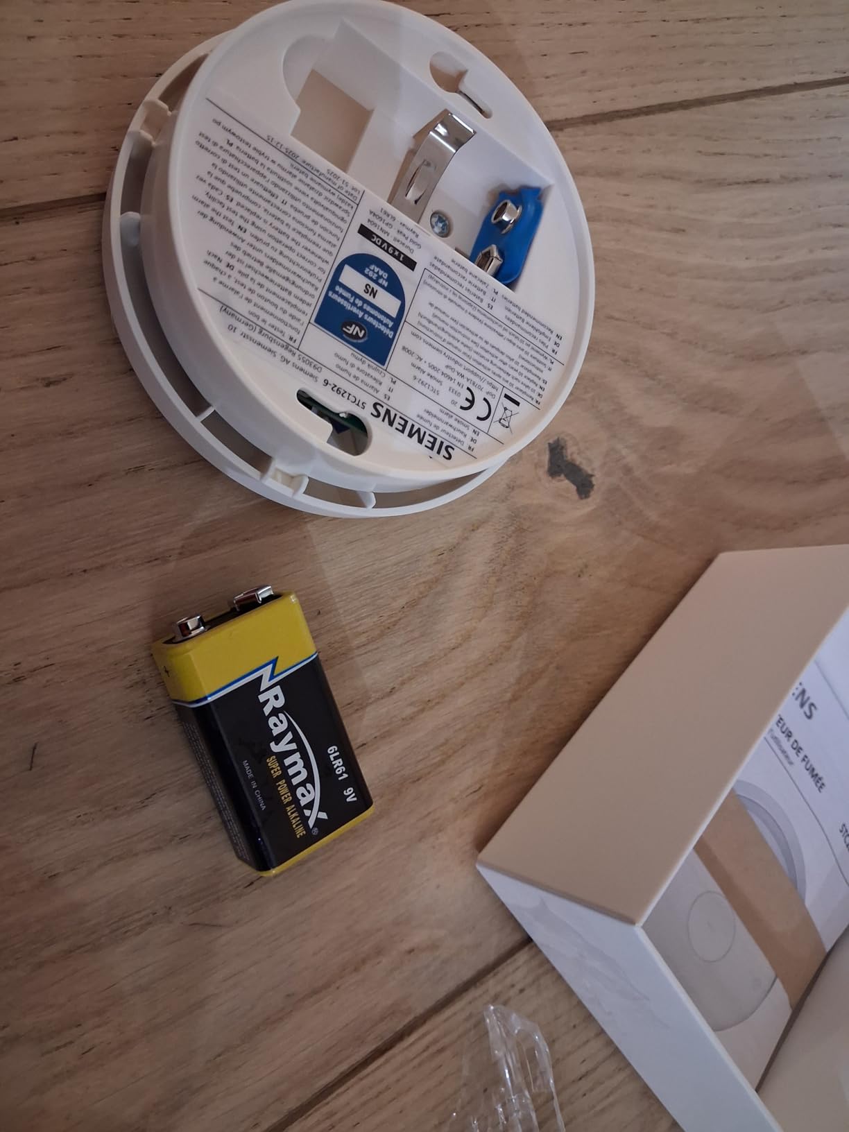 Siemens Delta Reflex 5TC1292-6 détecteur de fumée NF 5 ans