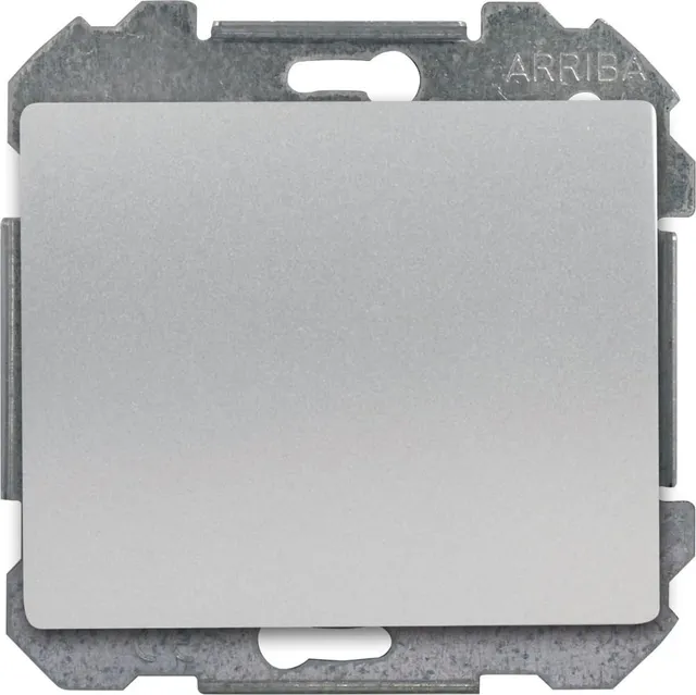 Siemens Delta Iris va-et-vient interrupteur alu silver