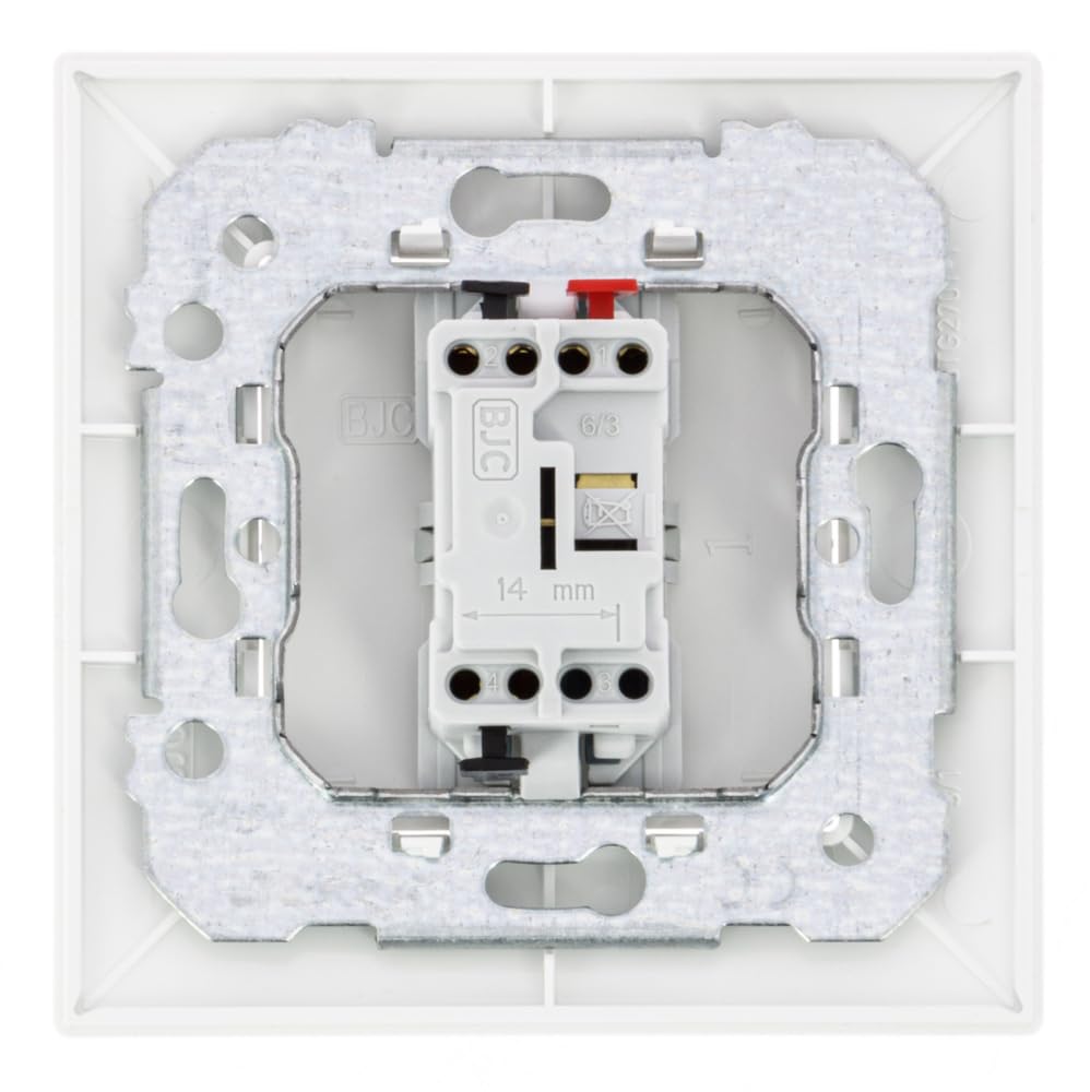 Siemens Delta One va-et-vient blanc interrupteur encastré