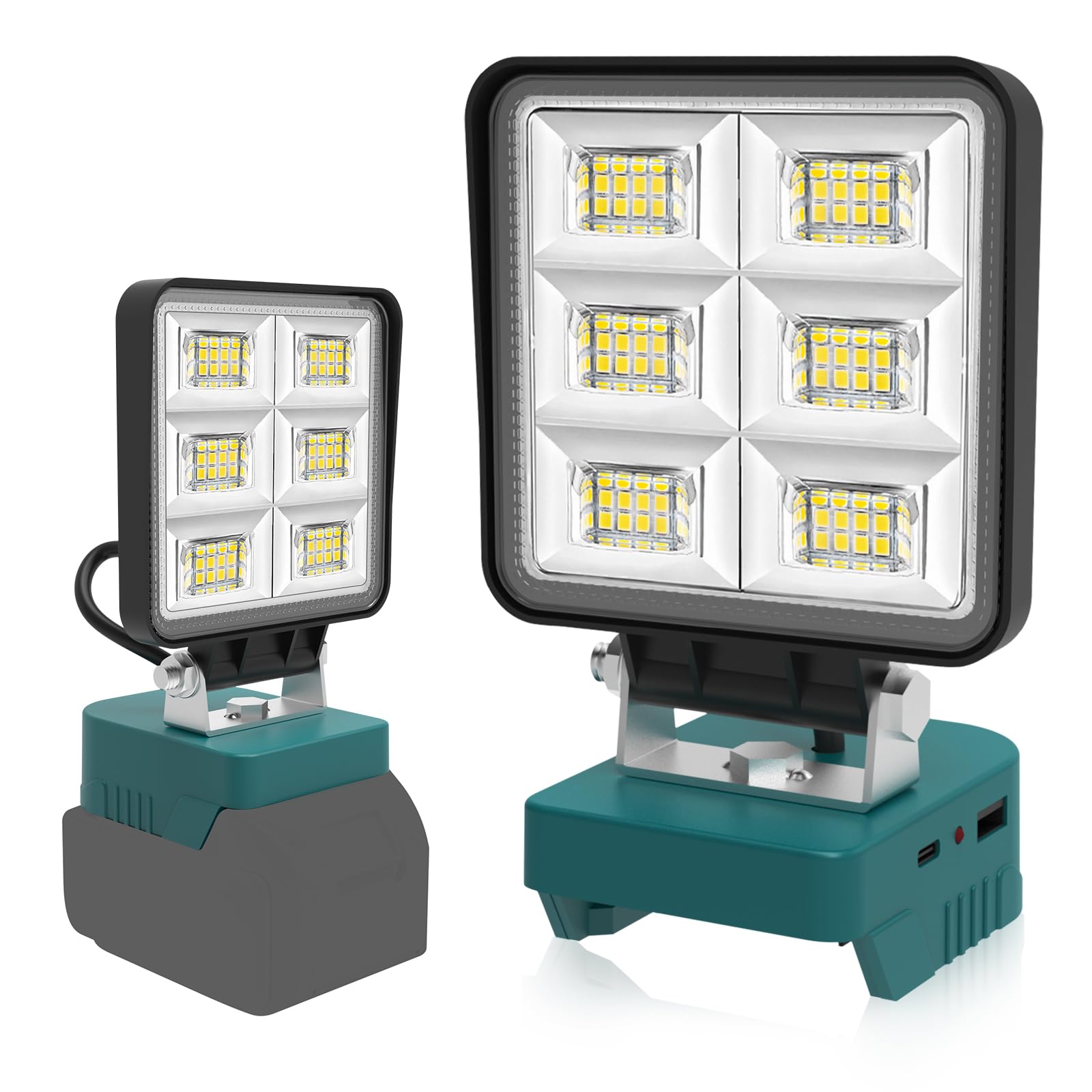 T-Sun Work Lights F0120-MT projecteur LED 48W Makita nu